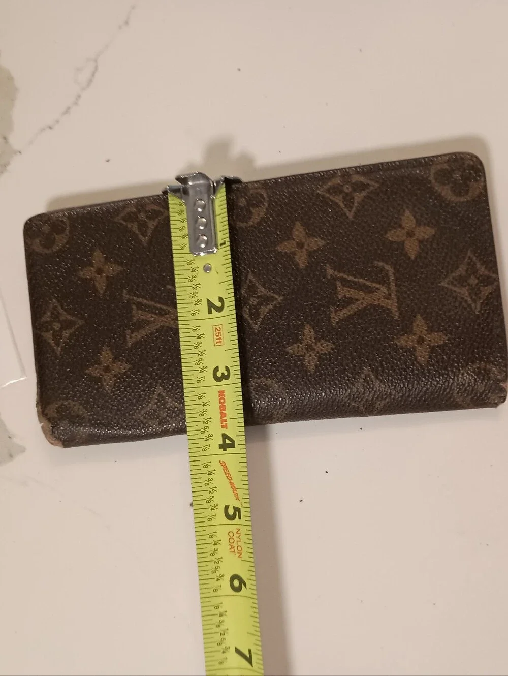 AUTHENTIC Louis Vuitton Monogram Porte Valeurs Cartes Credit Long Wallet